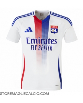 Olympique Lyonnais Maglia Gara Casa Repliche 2024-25 Maniche Corte